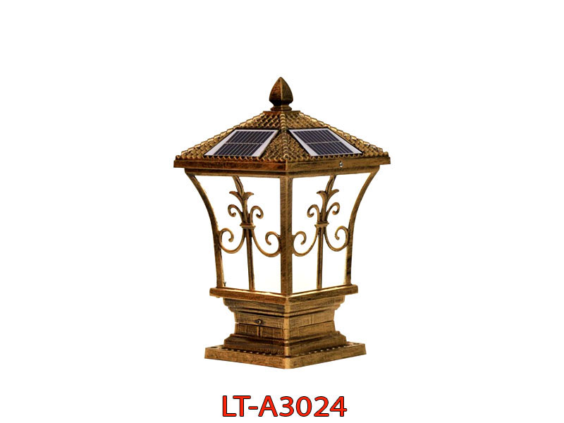 Đèn Hàng Rào Năng Lượng Mặt  Trời LT-A3024 Size 250mm